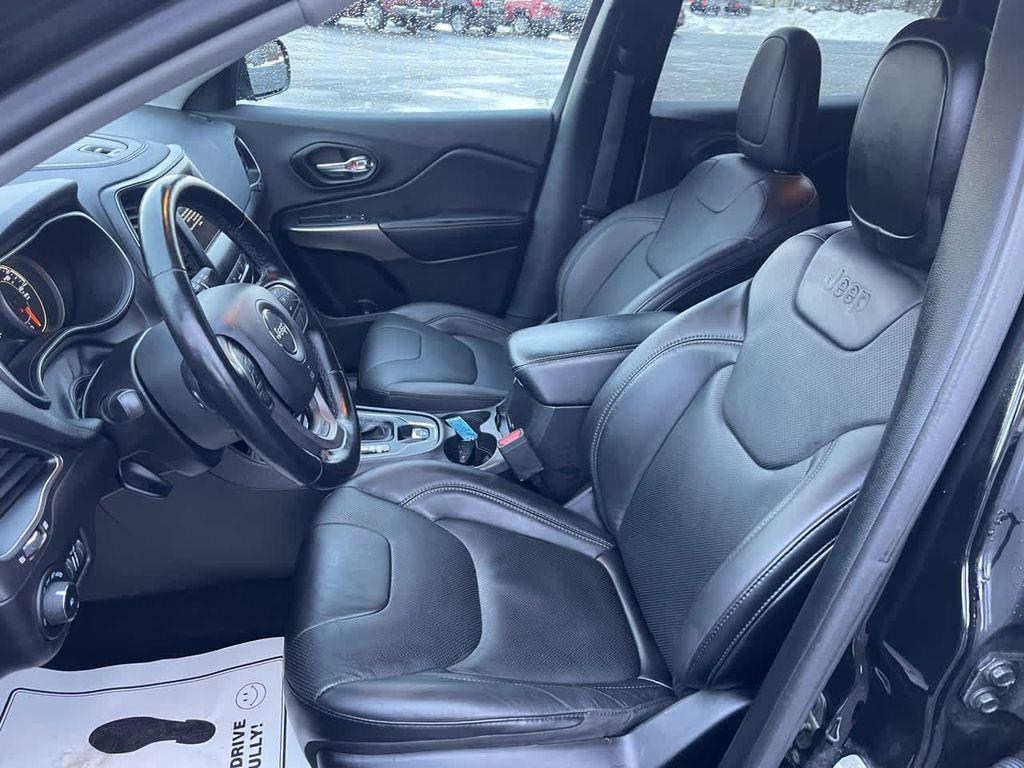 used 2021 Jeep Cherokee car, priced at $16,700