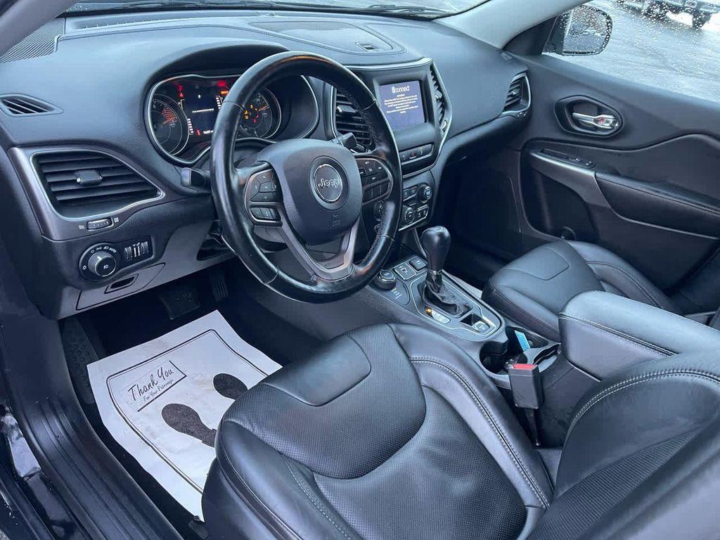 used 2021 Jeep Cherokee car, priced at $16,700