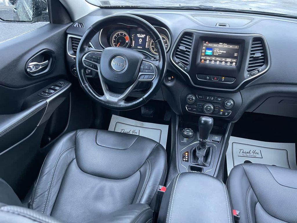 used 2021 Jeep Cherokee car, priced at $16,700