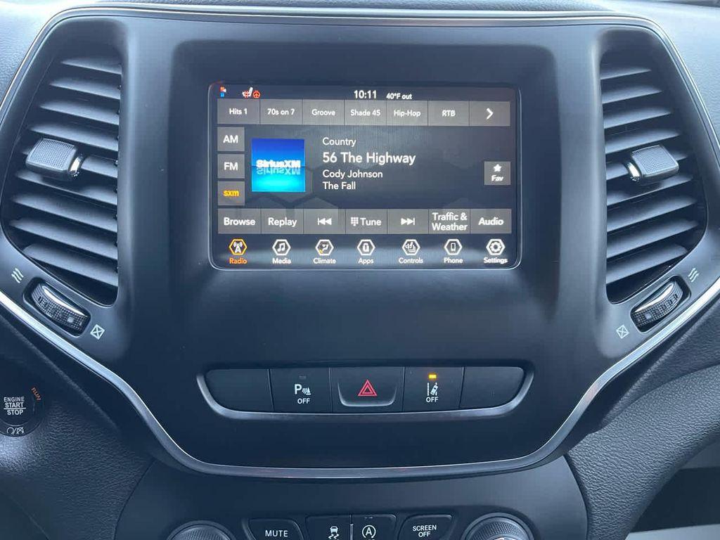 used 2021 Jeep Cherokee car, priced at $16,700