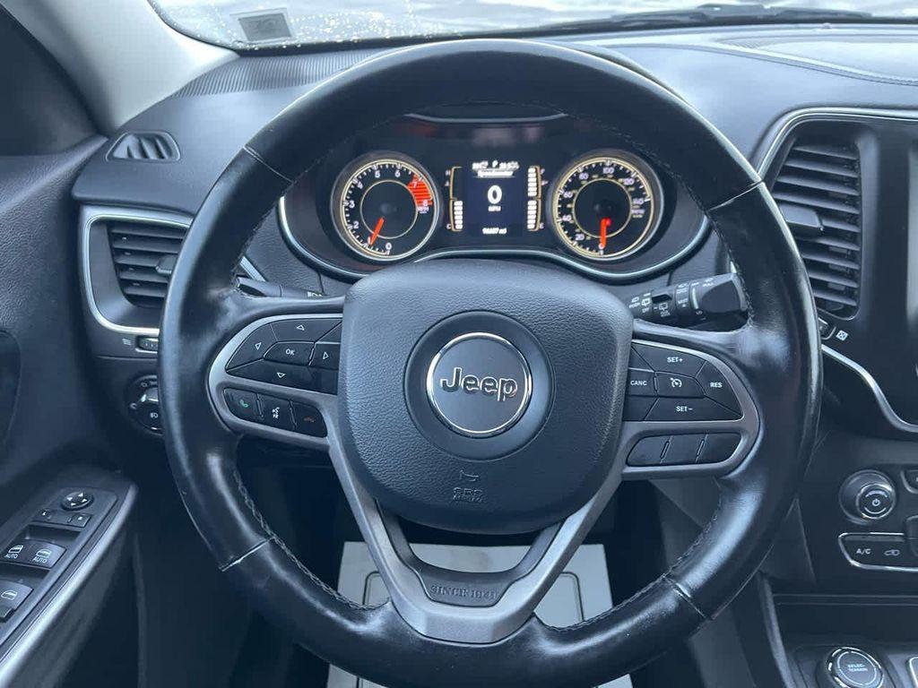 used 2021 Jeep Cherokee car, priced at $16,700