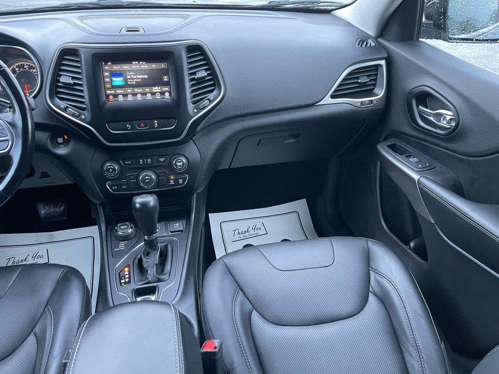 used 2021 Jeep Cherokee car, priced at $16,700