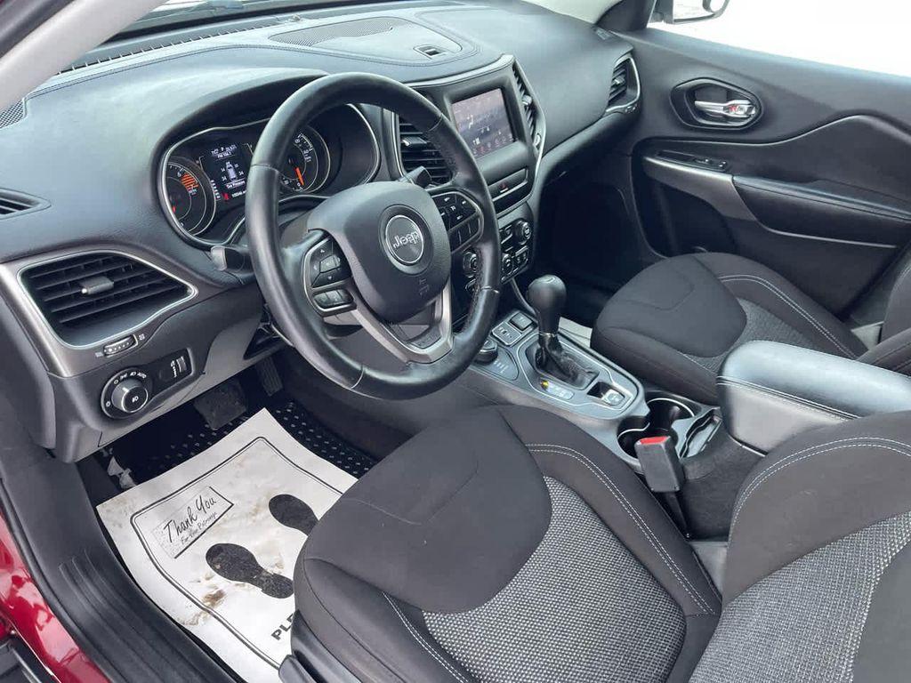 used 2019 Jeep Cherokee car, priced at $12,300