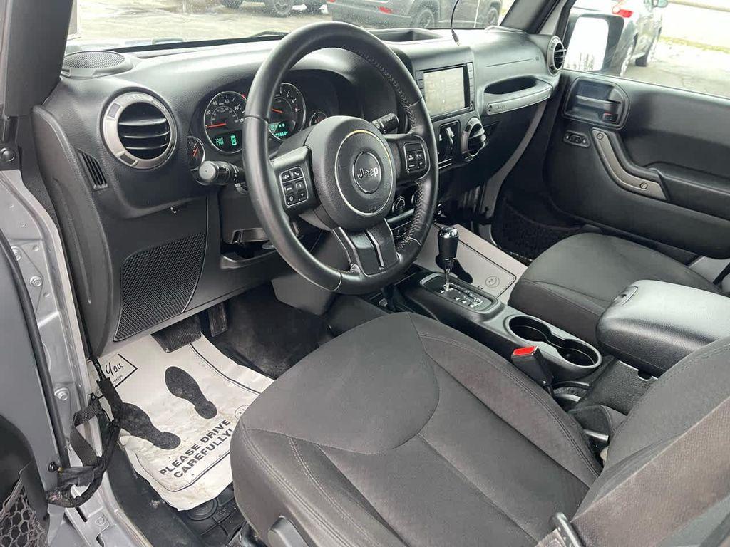 used 2017 Jeep Wrangler Unlimited car, priced at $16,700