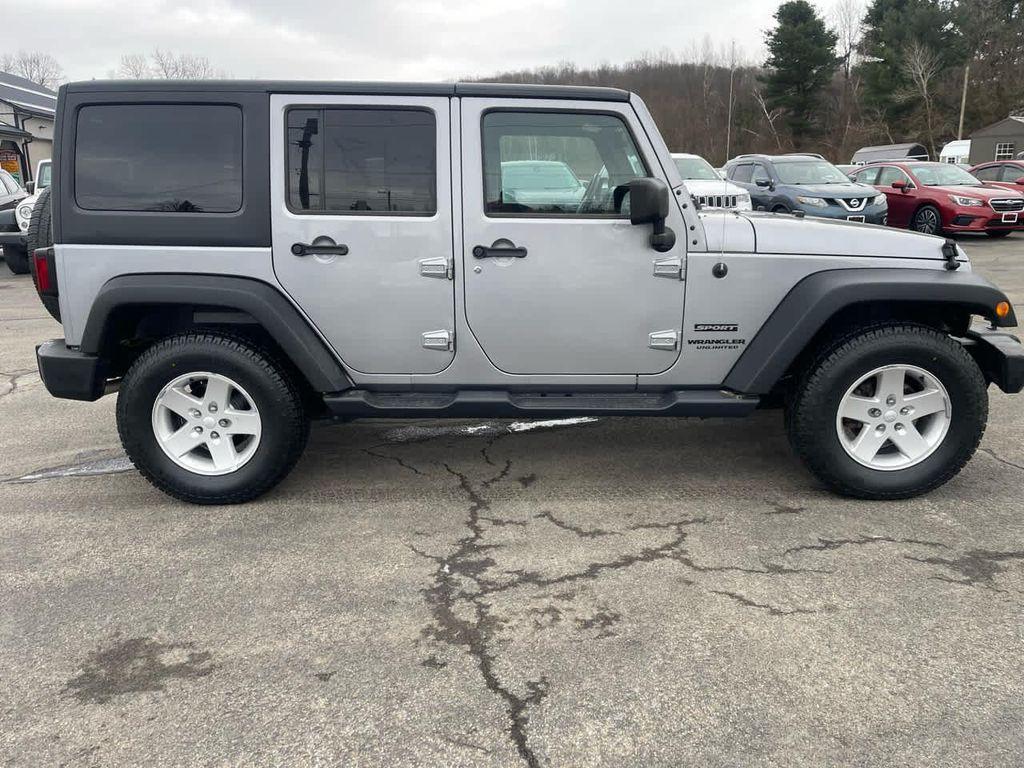 used 2017 Jeep Wrangler Unlimited car, priced at $16,700