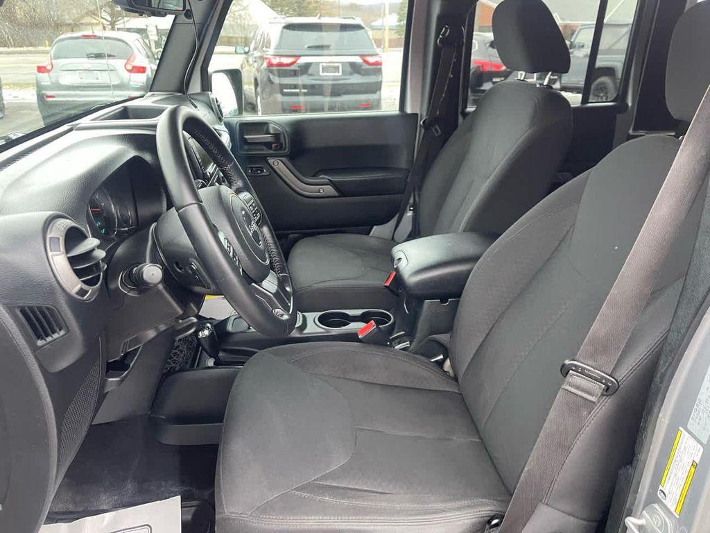 used 2017 Jeep Wrangler Unlimited car, priced at $16,700
