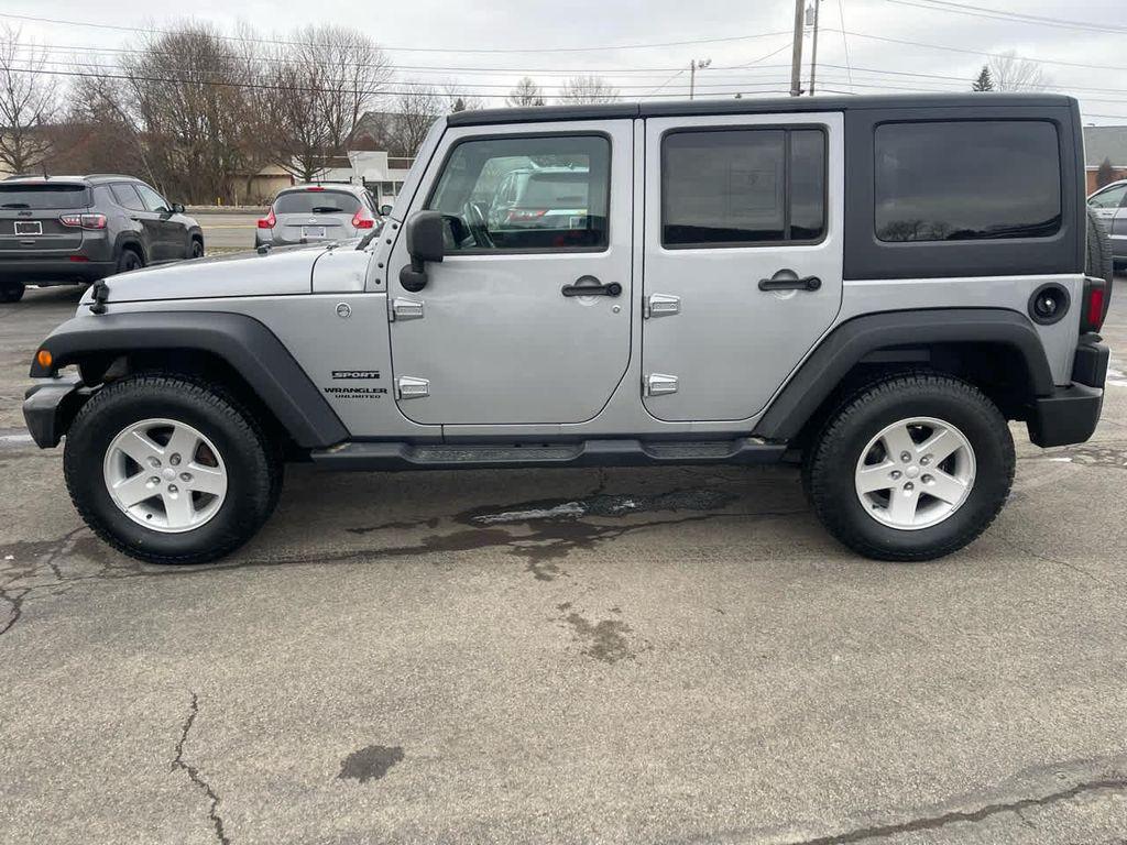 used 2017 Jeep Wrangler Unlimited car, priced at $16,700