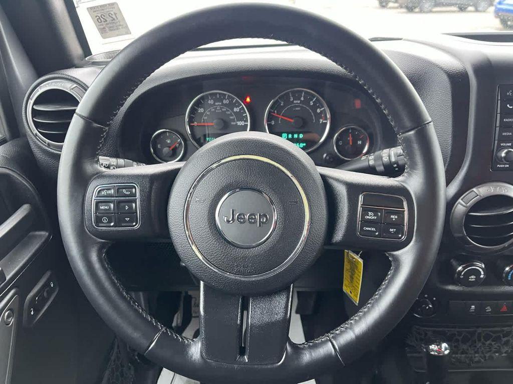 used 2017 Jeep Wrangler Unlimited car, priced at $16,700