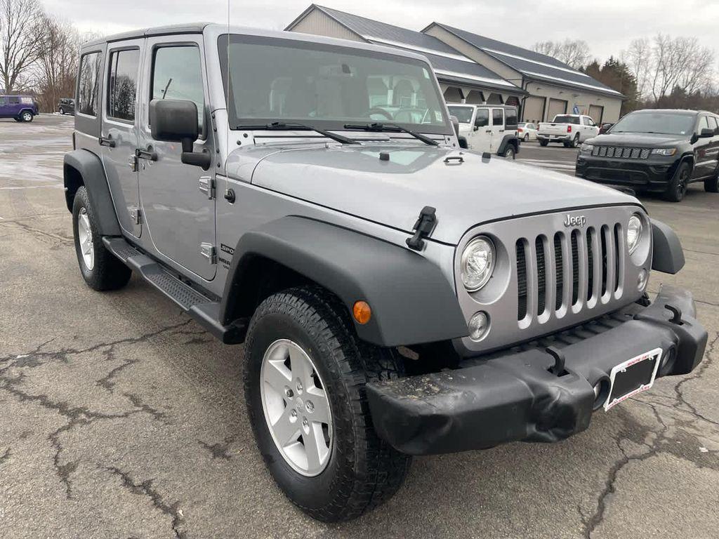 used 2017 Jeep Wrangler Unlimited car, priced at $16,700
