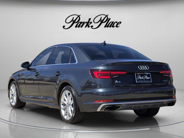 used 2019 Audi A4 car, priced at $19,700