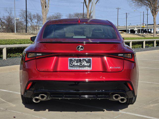 used 2023 Lexus IS 500 car, priced at $62,900