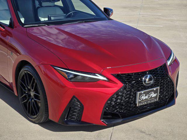 used 2023 Lexus IS 500 car, priced at $62,900