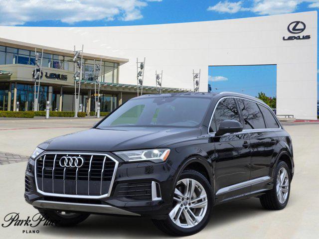 used 2021 Audi Q7 car, priced at $27,400