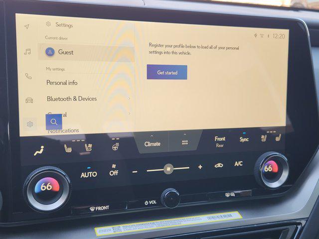 new 2026 Lexus TX 500h car, priced at $76,007