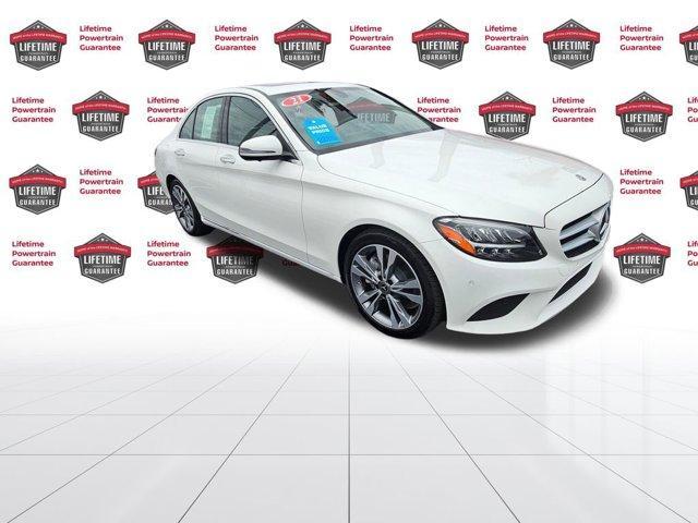used 2021 Mercedes-Benz C-Class car, priced at $28,946