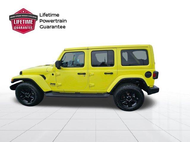 used 2022 Jeep Wrangler Unlimited car, priced at $37,687