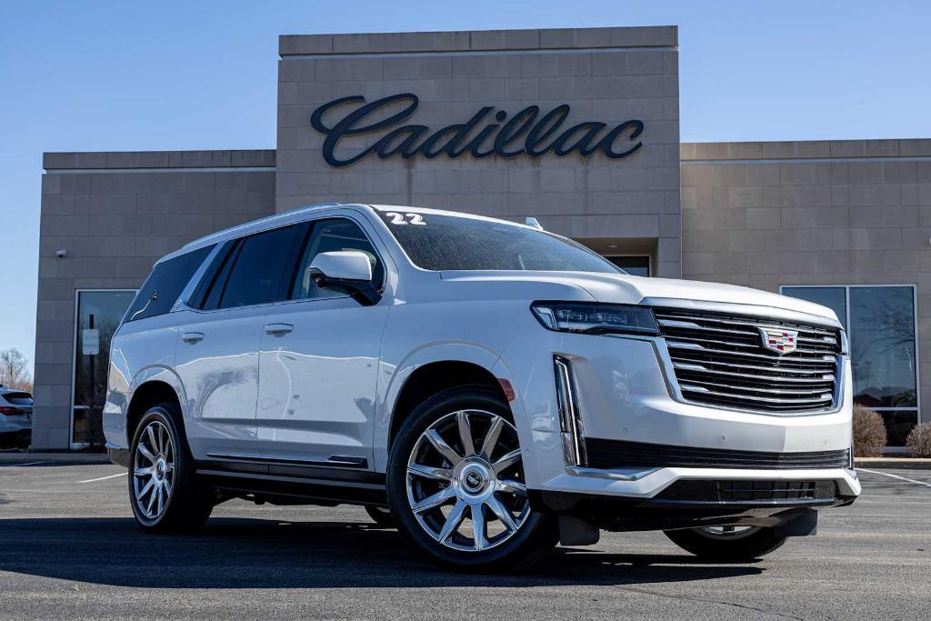 used 2022 Cadillac Escalade car, priced at $70,692