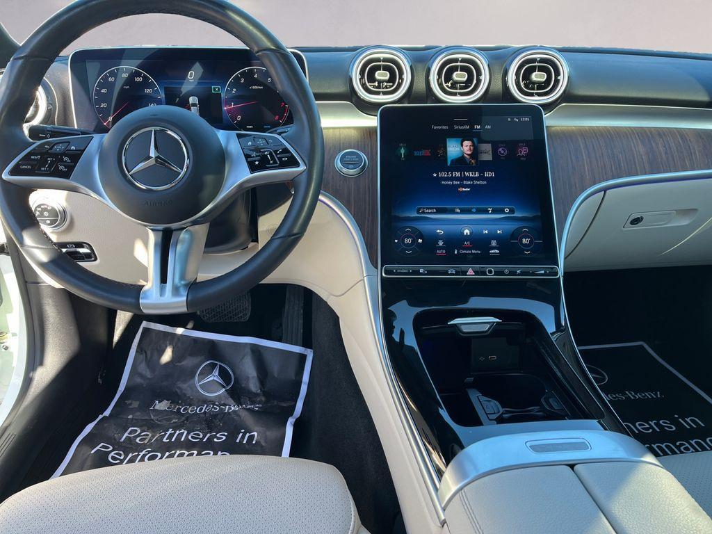 used 2023 Mercedes-Benz C-Class car, priced at $38,798