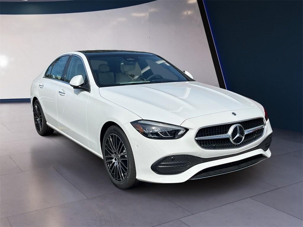 new 2025 Mercedes-Benz C-Class car, priced at $52,885