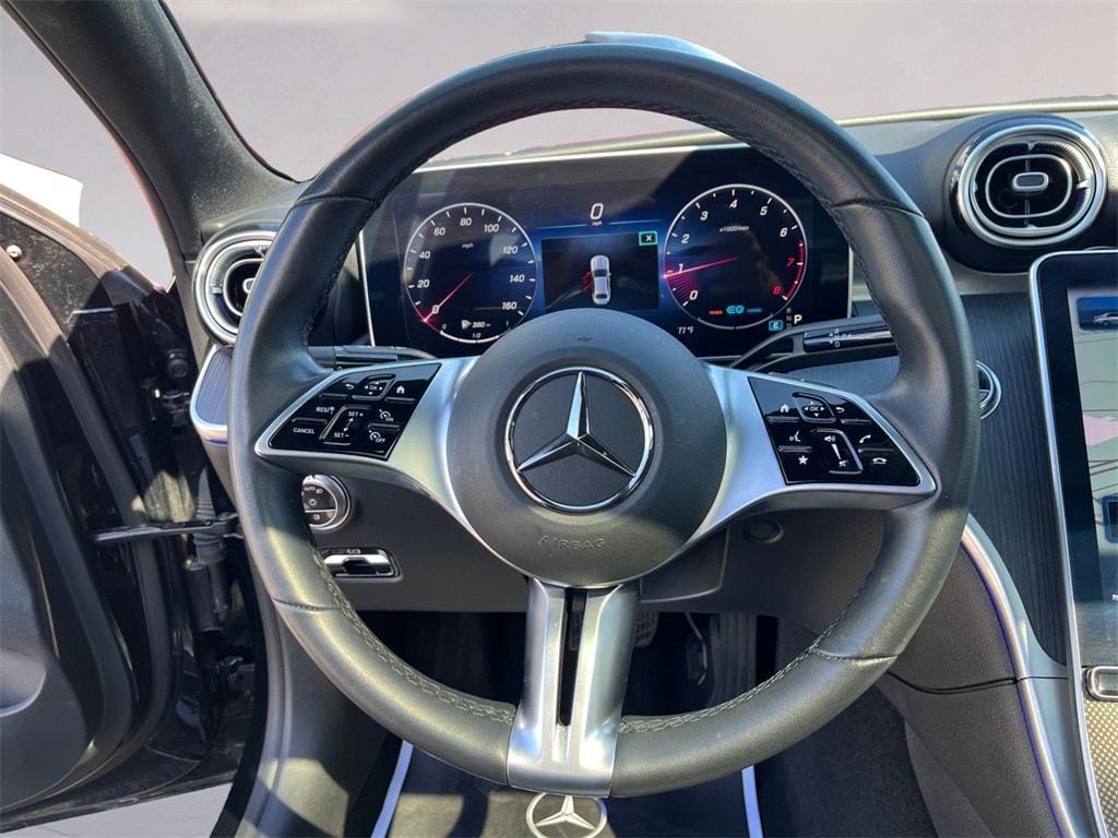 used 2022 Mercedes-Benz C-Class car, priced at $33,698