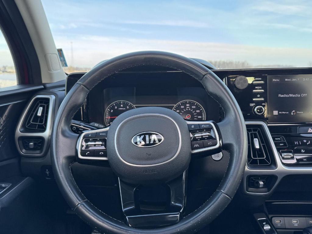used 2021 Kia Sorento car, priced at $19,999