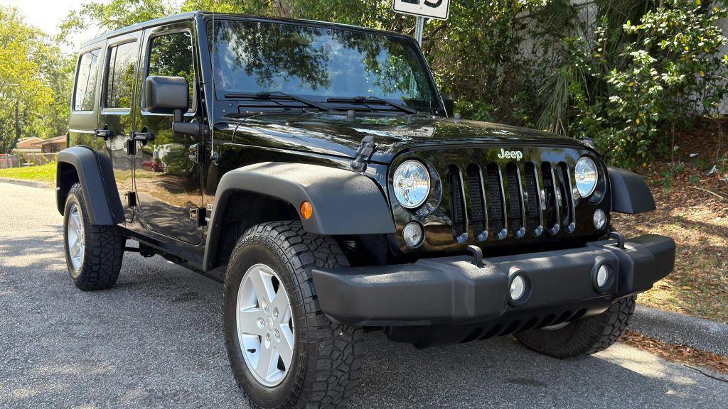 used 2018 Jeep Wrangler JK Unlimited car, priced at $26,998