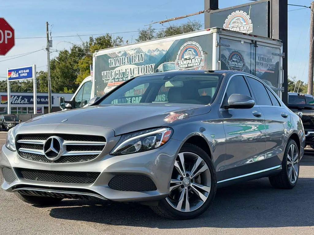 used 2015 Mercedes-Benz C-Class car, priced at $16,998