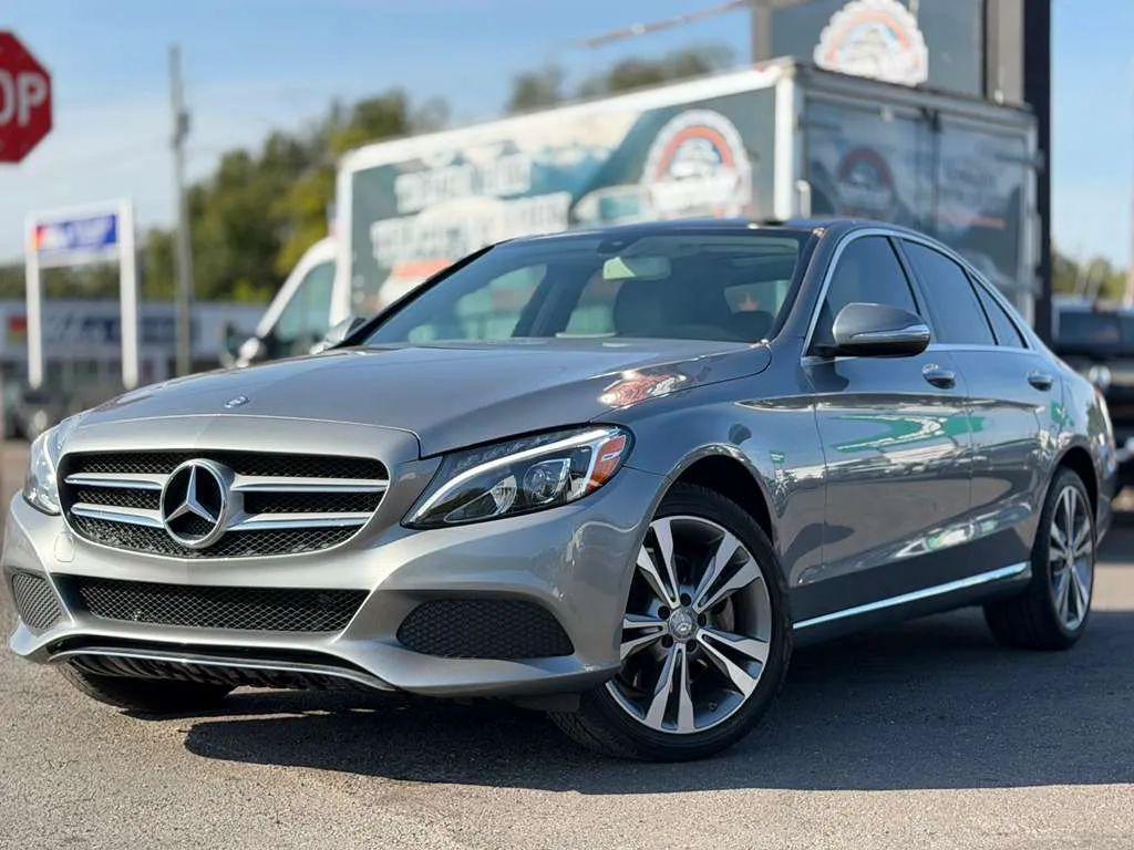 used 2015 Mercedes-Benz C-Class car, priced at $16,998