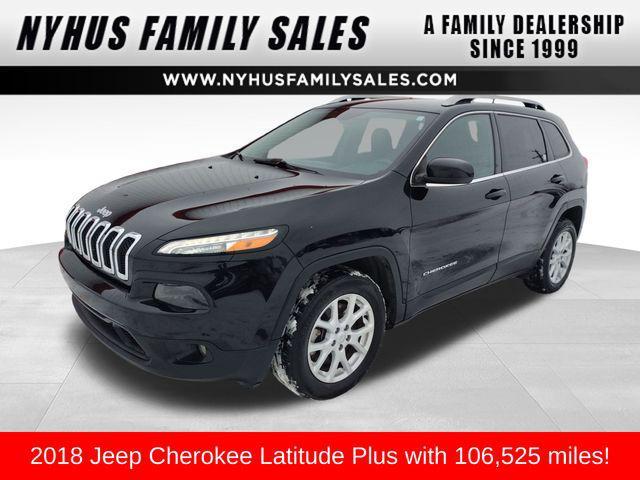 used 2018 Jeep Cherokee car, priced at $12,062