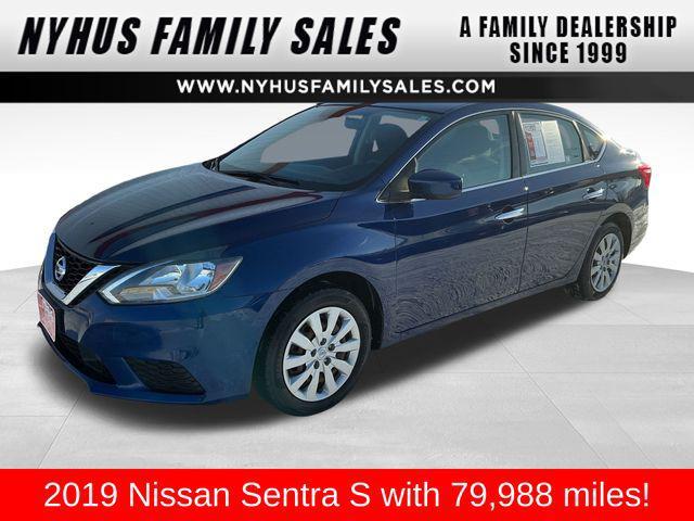 used 2019 Nissan Sentra car, priced at $11,325