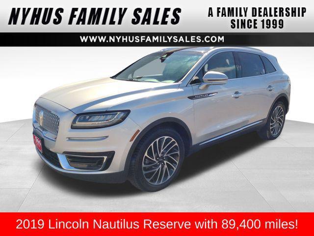 used 2019 Lincoln Nautilus car, priced at $20,210