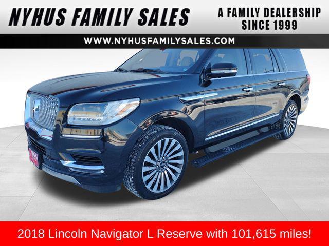used 2018 Lincoln Navigator L car, priced at $30,900