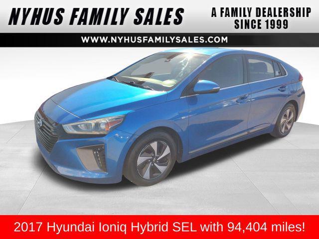 used 2017 Hyundai Ioniq Hybrid car, priced at $9,890