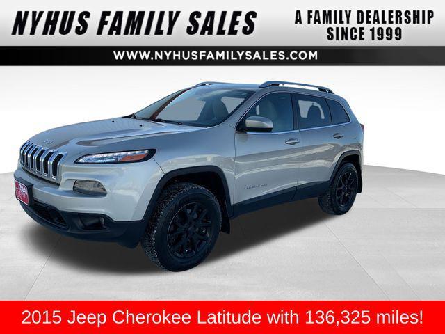 used 2015 Jeep Cherokee car, priced at $9,906
