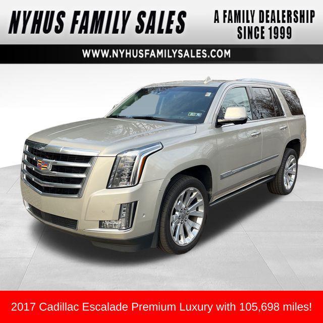 used 2017 Cadillac Escalade car, priced at $27,715