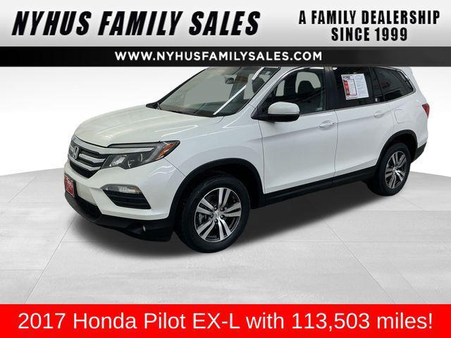 used 2017 Honda Pilot car, priced at $17,456