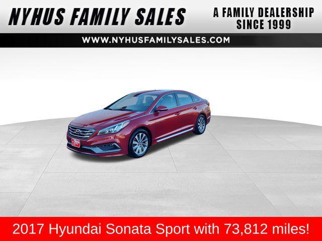 used 2017 Hyundai Sonata car, priced at $12,450