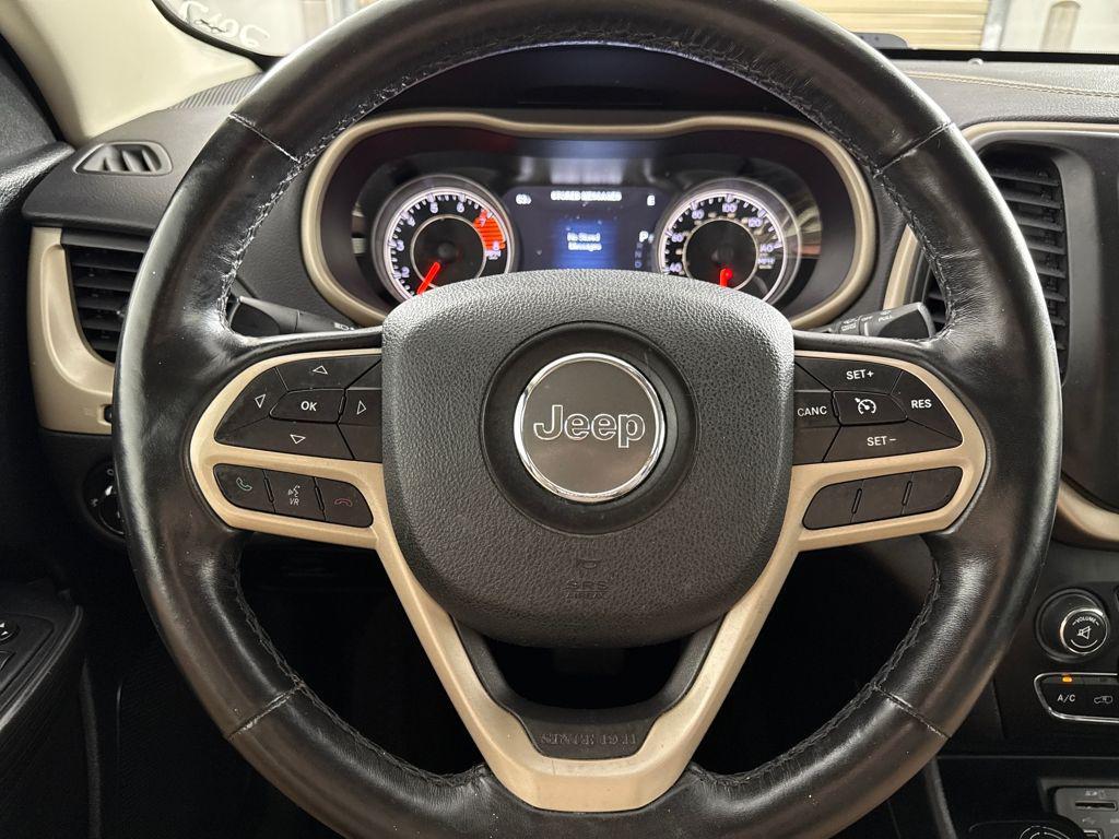 used 2017 Jeep Cherokee car, priced at $13,250