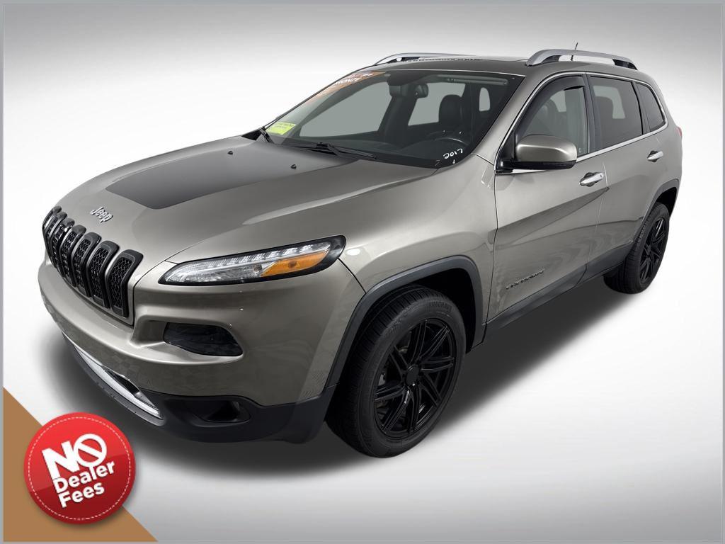 used 2017 Jeep Cherokee car, priced at $13,250
