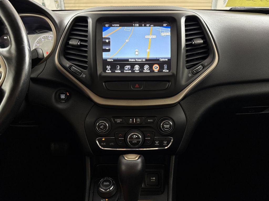 used 2017 Jeep Cherokee car, priced at $13,250