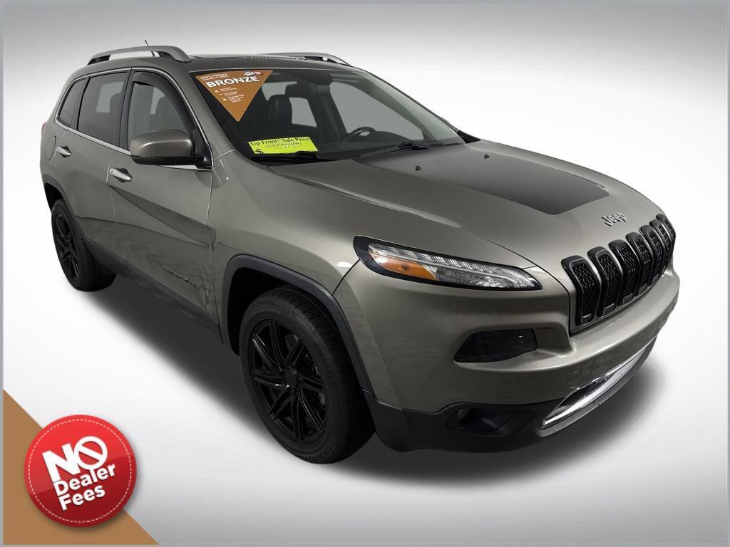 used 2017 Jeep Cherokee car, priced at $13,250