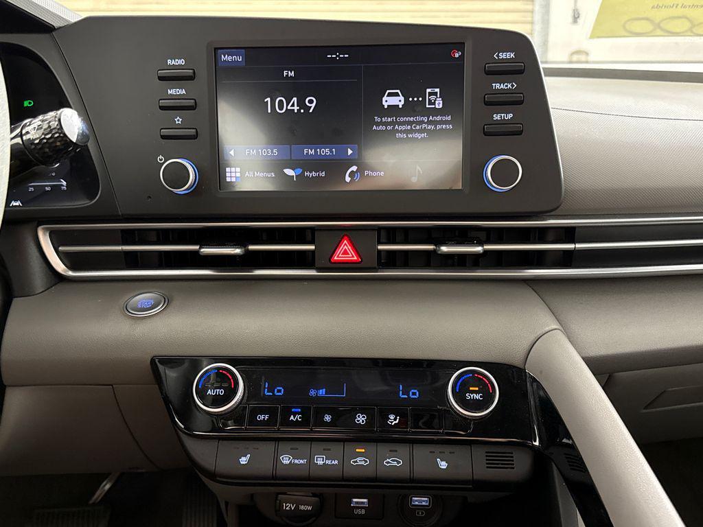 used 2022 Hyundai ELANTRA HEV car, priced at $18,750