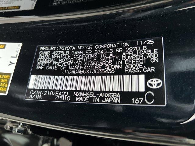 new 2026 Toyota Prius car, priced at $36,919