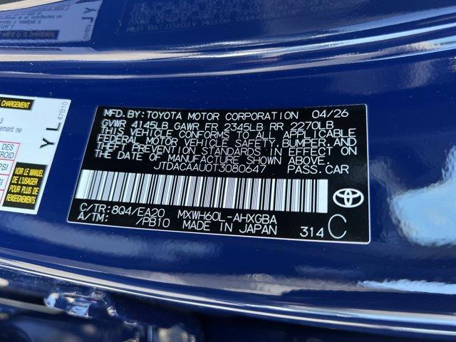 new 2026 Toyota Prius car, priced at $33,760