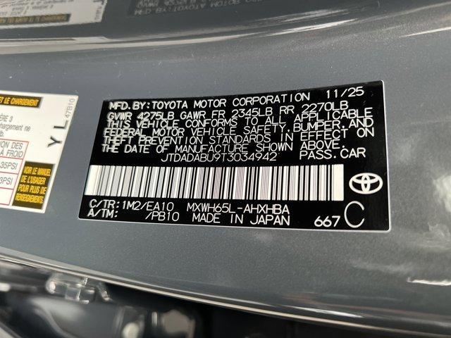 new 2026 Toyota Prius car