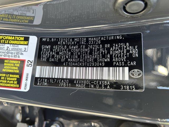 new 2026 Toyota Camry car