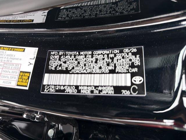 new 2026 Toyota Prius car, priced at $34,795