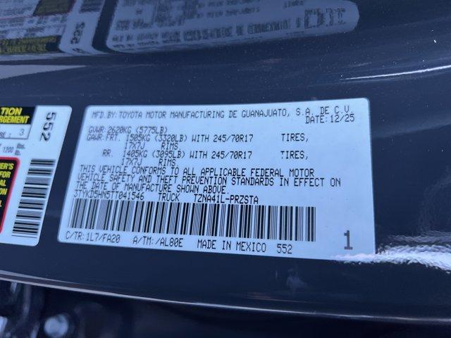 new 2026 Toyota Tacoma car, priced at $37,869