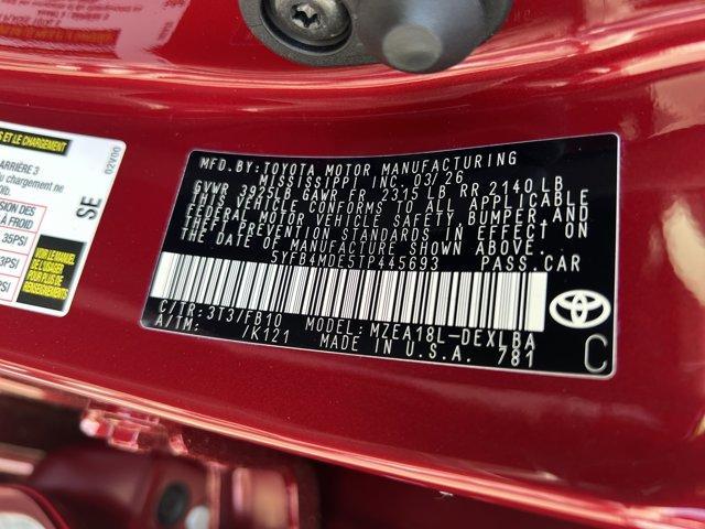 new 2026 Toyota Corolla car, priced at $24,487