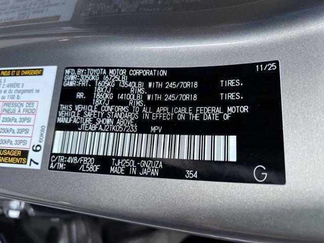 new 2026 Toyota Land Cruiser car, priced at $61,783